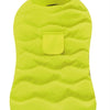 Croci Coat crocce imbottito foglie ecologiche riciclate giallo