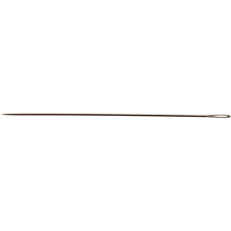 Creativ company embroidery needles, l: 65 mm, with point, 25 pieces, 1 box