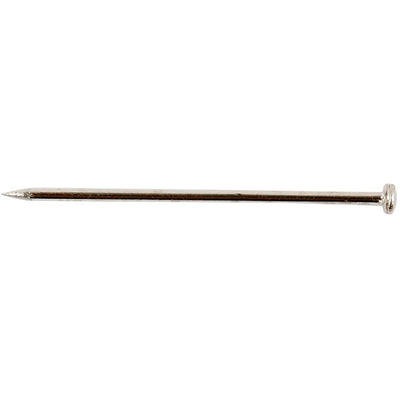 Spille per testa Creative Company, L: 18 mm, spessore 0,6 mm, ca. 10000 pezzi, argento, 500 g 1 scatola