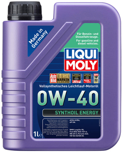 Liqui Moly Synthoil Energy Motor Oil