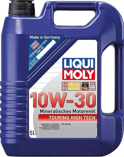 Liqui moly motoröl touring high tech motoroil 10w-30 5 ltr.