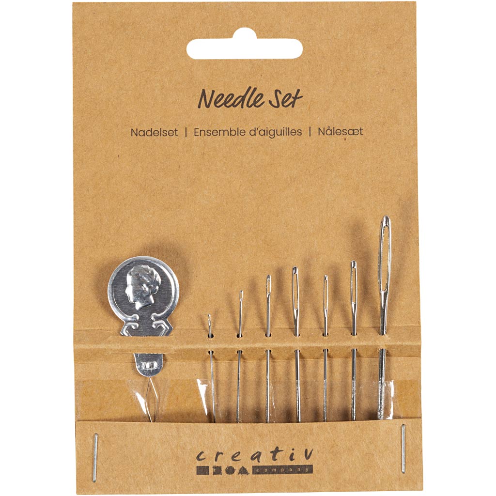 Set di aghi Creativ Company, l: 3,8-7 cm, 1 scatola