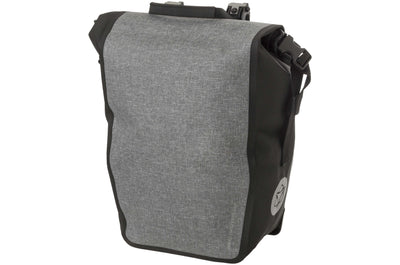 Refugio para bolsa de bicicleta individual Agu clean click'ngo medio gris melange