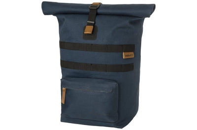 Borsa da bicicletta singola Agu convoy urban click'ngo acciaio blu