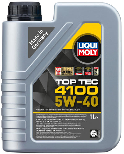 Liqui Moly Motor Oil Top TEC 4100.