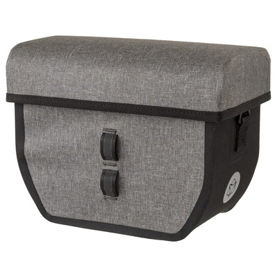 Tech bolsa de manillar refugio klickfix grande gris