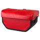 Bolsa de manillar Agu clean refugio klickfix mediana roja