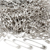 Spille da balia Creative Company, L: 28+31+36 mm, spess. 0,7-0,8 mm, argento, 600 pezzi 1 scatola