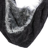 Trixie Dog Bag Belly Carrier Soft Negro Gris