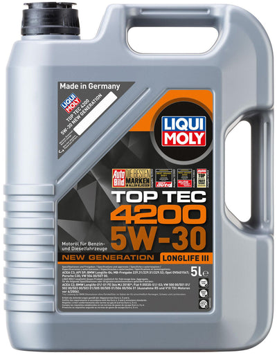 Liqui MOLY Motor Oil Top 4200 Nuova generazione.