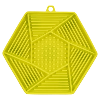 Trixie Lick'n'snack tappetini con ventose in silicone verde