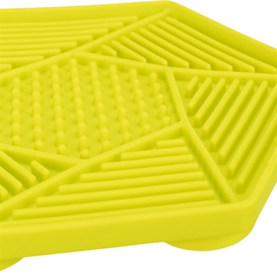 Trixie Lick'n'snack tappetini con ventose in silicone verde