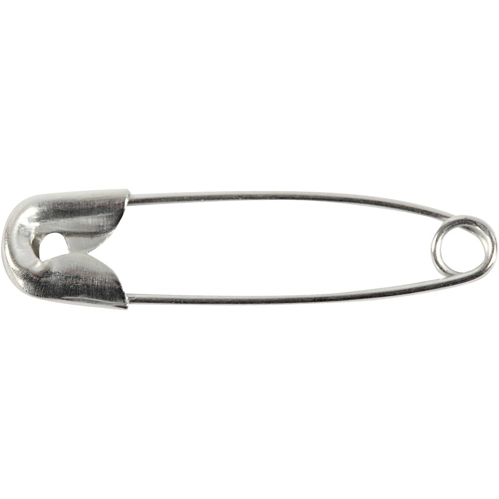 Pins de seguridad de la empresa Creativ Silver, 100.