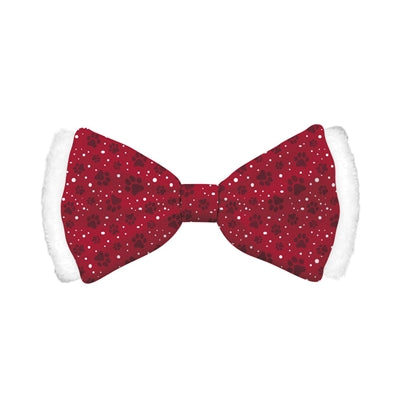 Mually Gifts de Navidad Butterfly Bow Satin Rojo