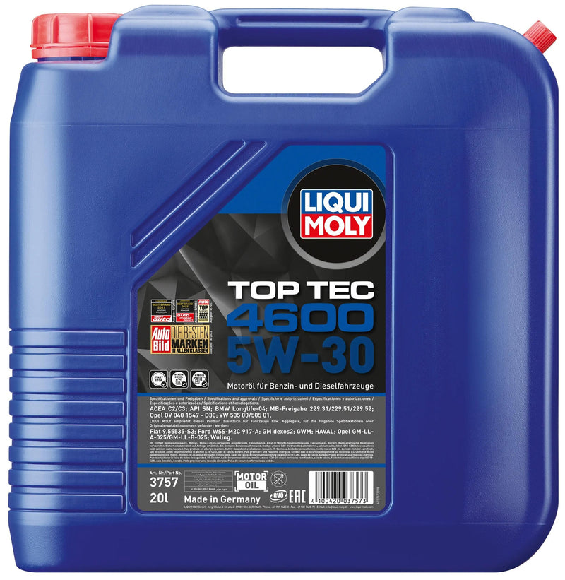 Liqui Moly Motor Oil Top TEC 4600.