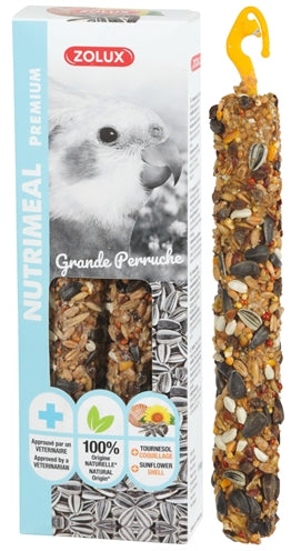 Zolux Nutrimeal Stick Grande parrocchetto pappagallo semi di girasole