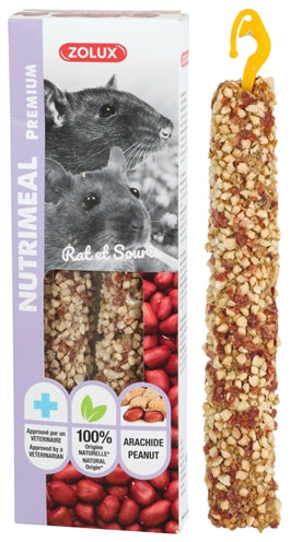 Zolux Nutrimeal stick rat muis pinda