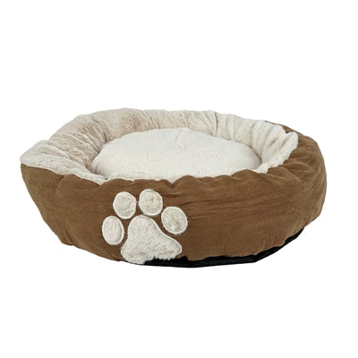 Abbracci cesto per cani ovale mocha bruin