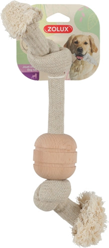 Zolux Wild Mix Rope con Knoop in legno 2