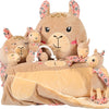 Zolux Chiquitos Plush Sleeping Lama riciclato