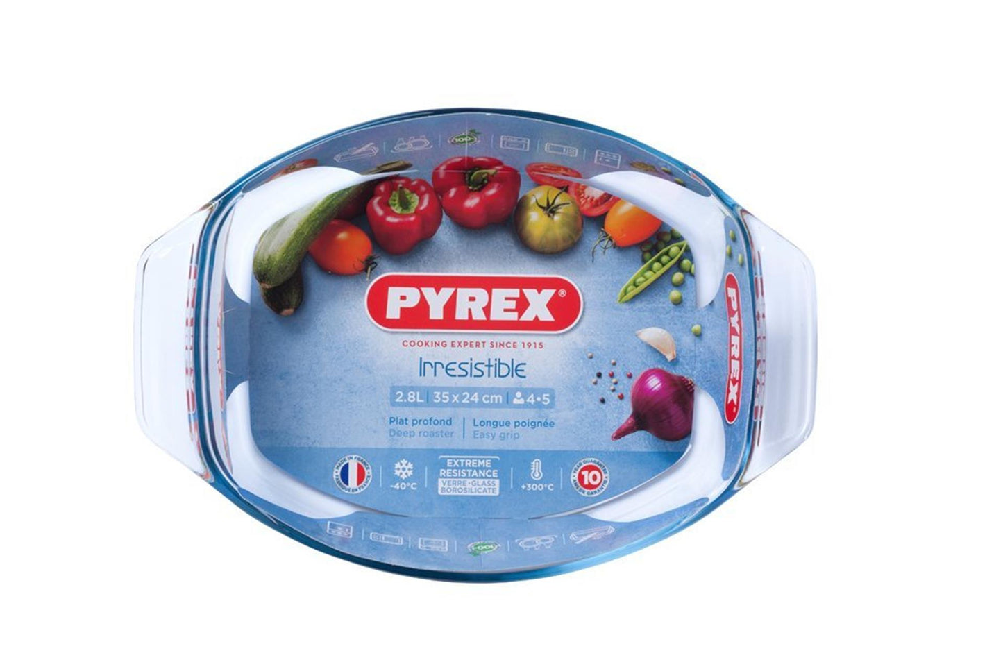 Fuente para horno Pyrex ovalada 35 x 24 cm 2,8l