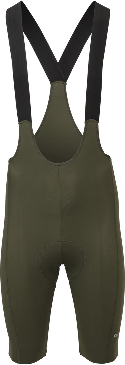 Agu comfort plus bibshort performance - heren fietsbroek - forest green - maat l
