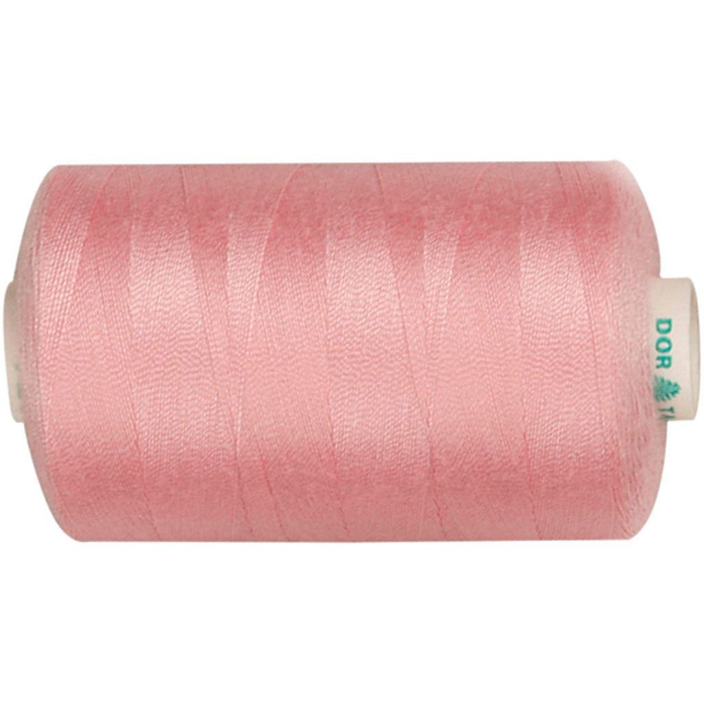 Hilo de coser Creativ Company, rojo claro, 1000 m 1 rollo