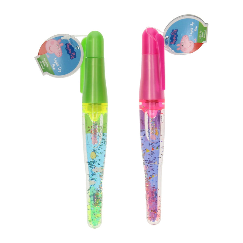 Peppa Pig Glitter Pen con luz