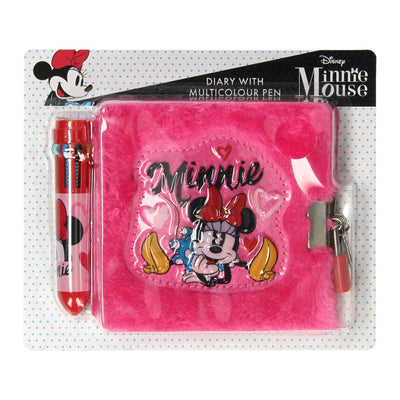 Disney Dagboekje met Meerkleurenpen Minnie Mouse