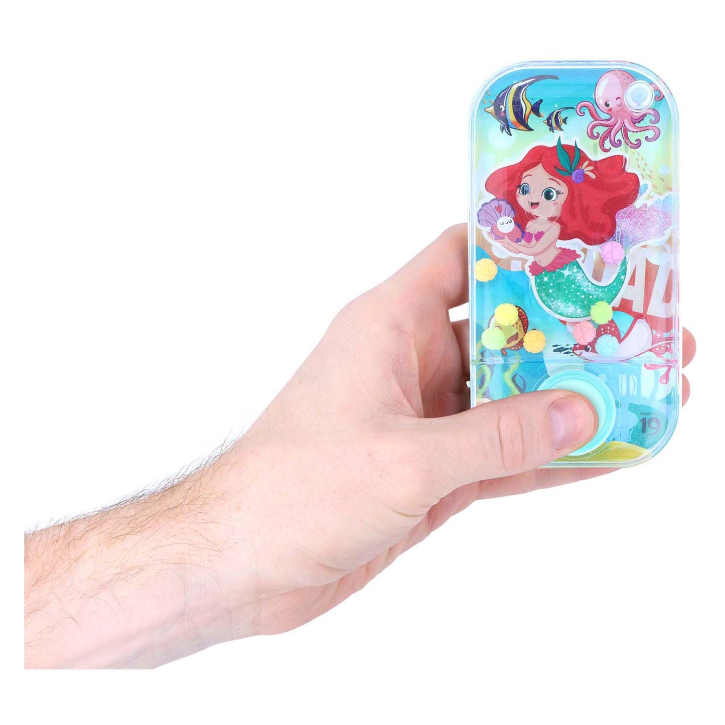 Sirena del gioco di pazienza in acqua