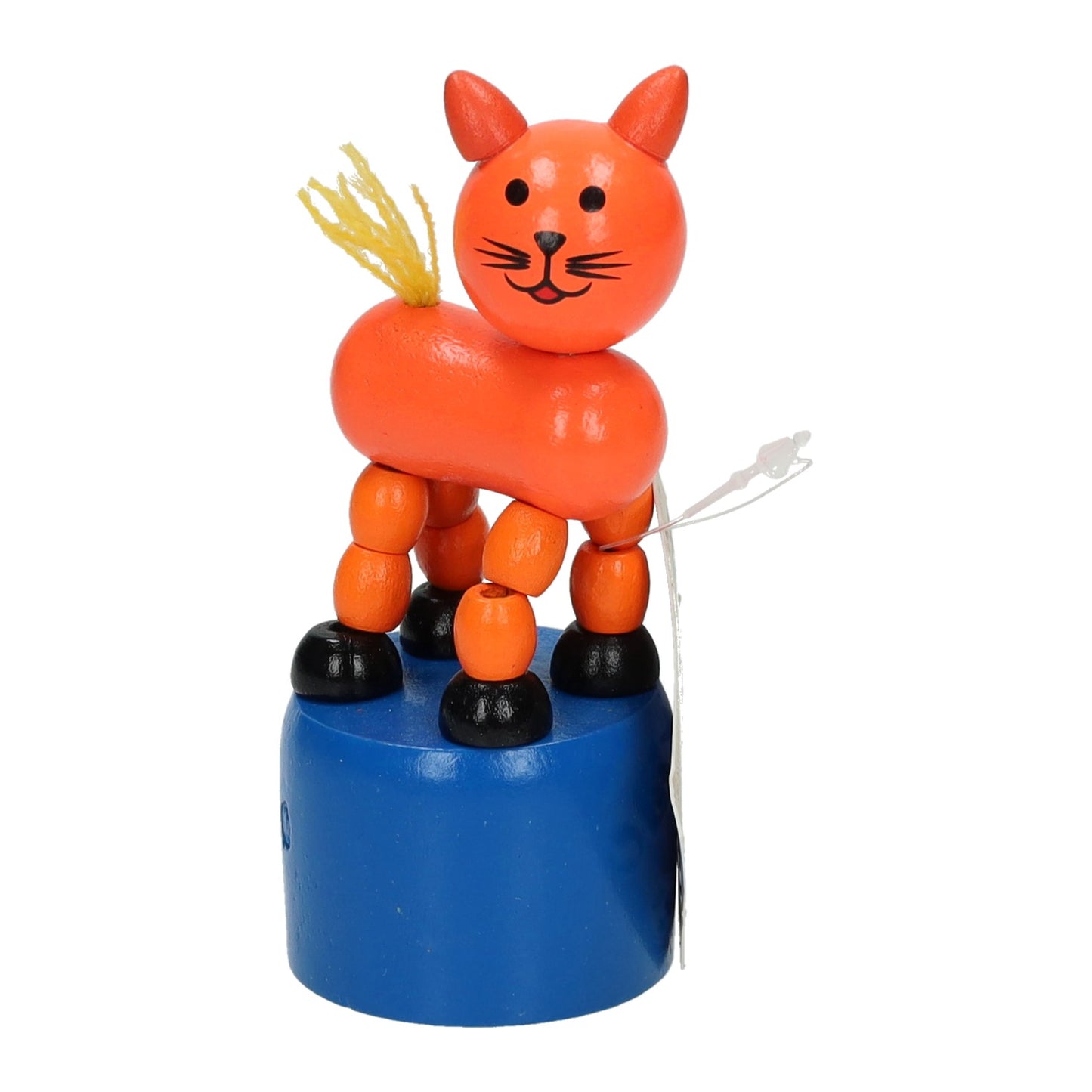 Figura animal estampada en madera