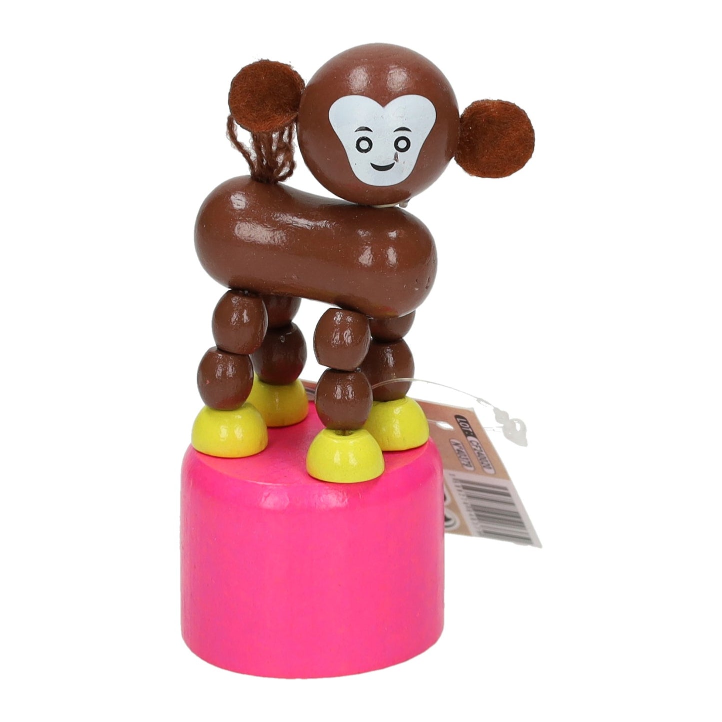 Figura animal estampada en madera