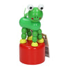 Figura animal estampada en madera
