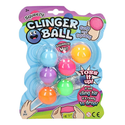 Palline adesive da spremere, 6 pz