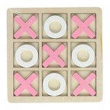 Houten boter, kaas en eieren spel - 14x14cm - afbeelding 5