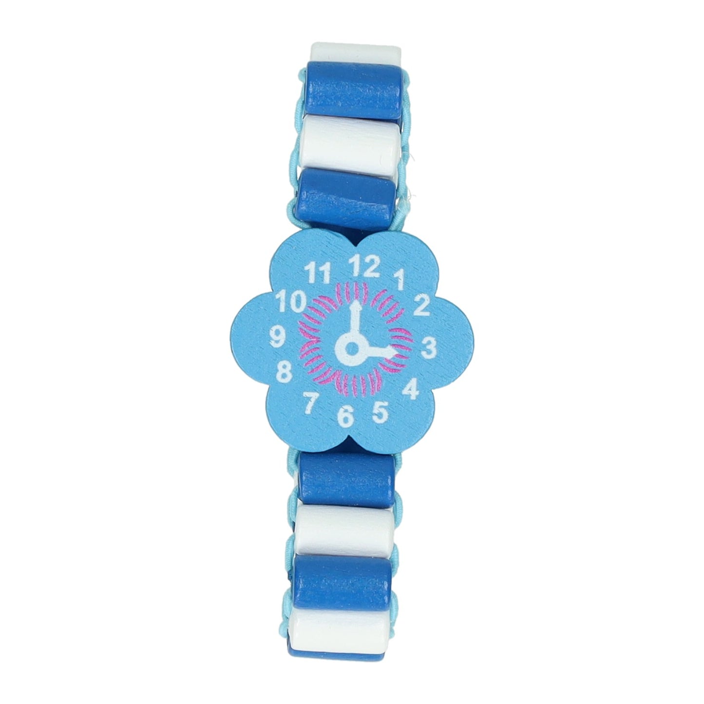 Orologio in legno colorato