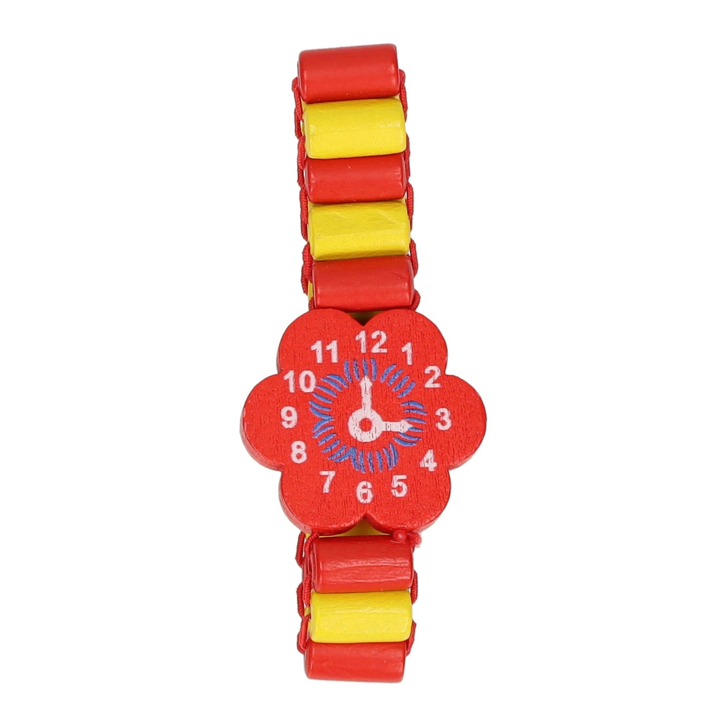 Orologio in legno colorato