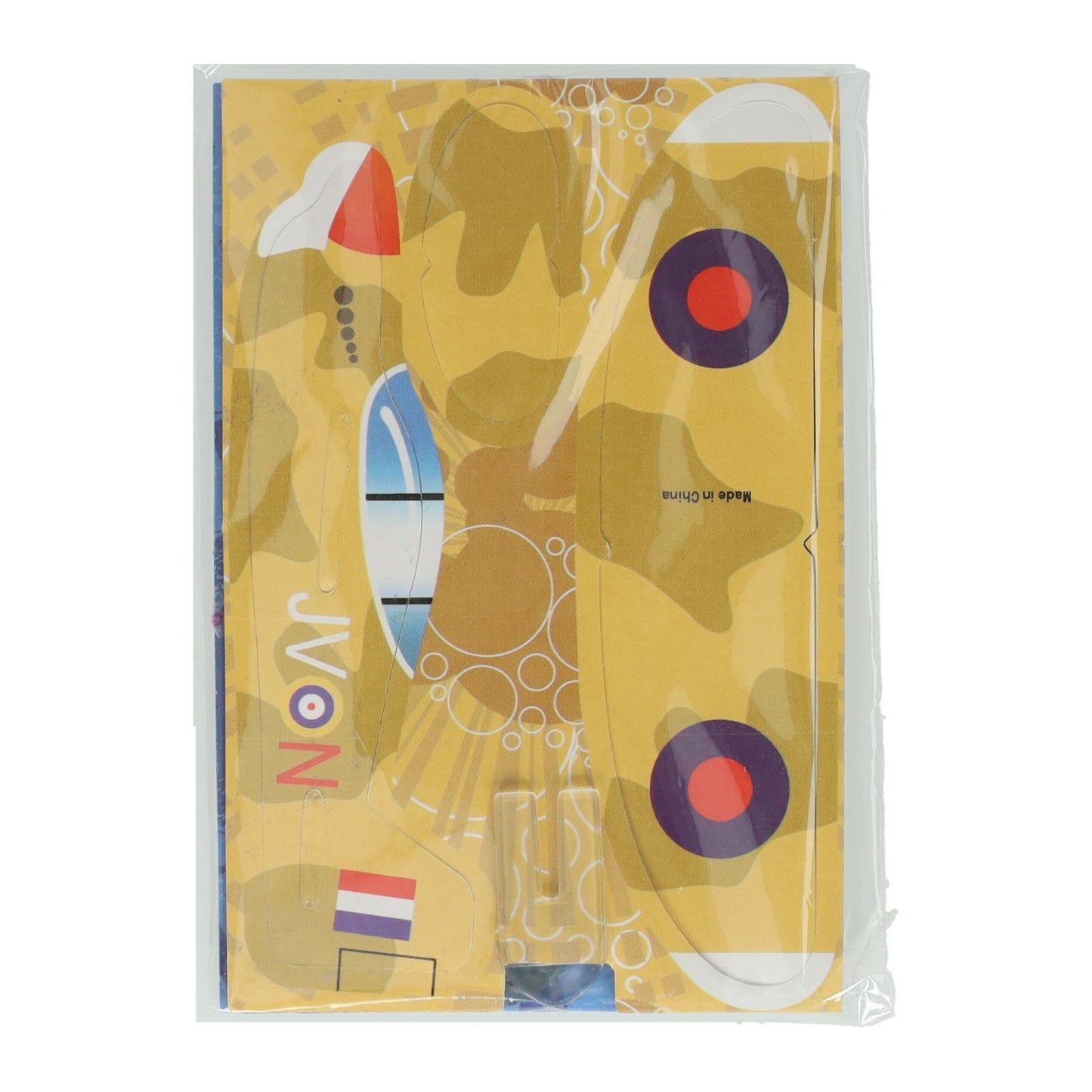 Avión de espuma 3d 9cm - 2ud.