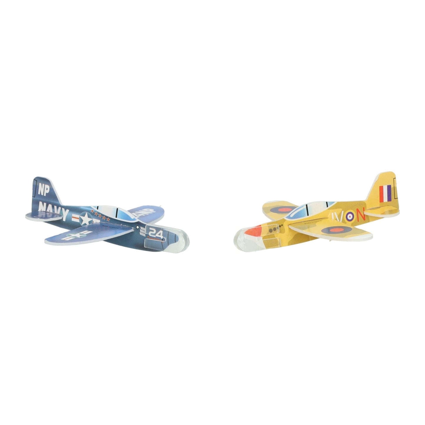 Avión de espuma 3d 9cm - 2ud.