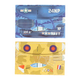 Avión de espuma 3d 9cm - 2ud. - afbeelding 3