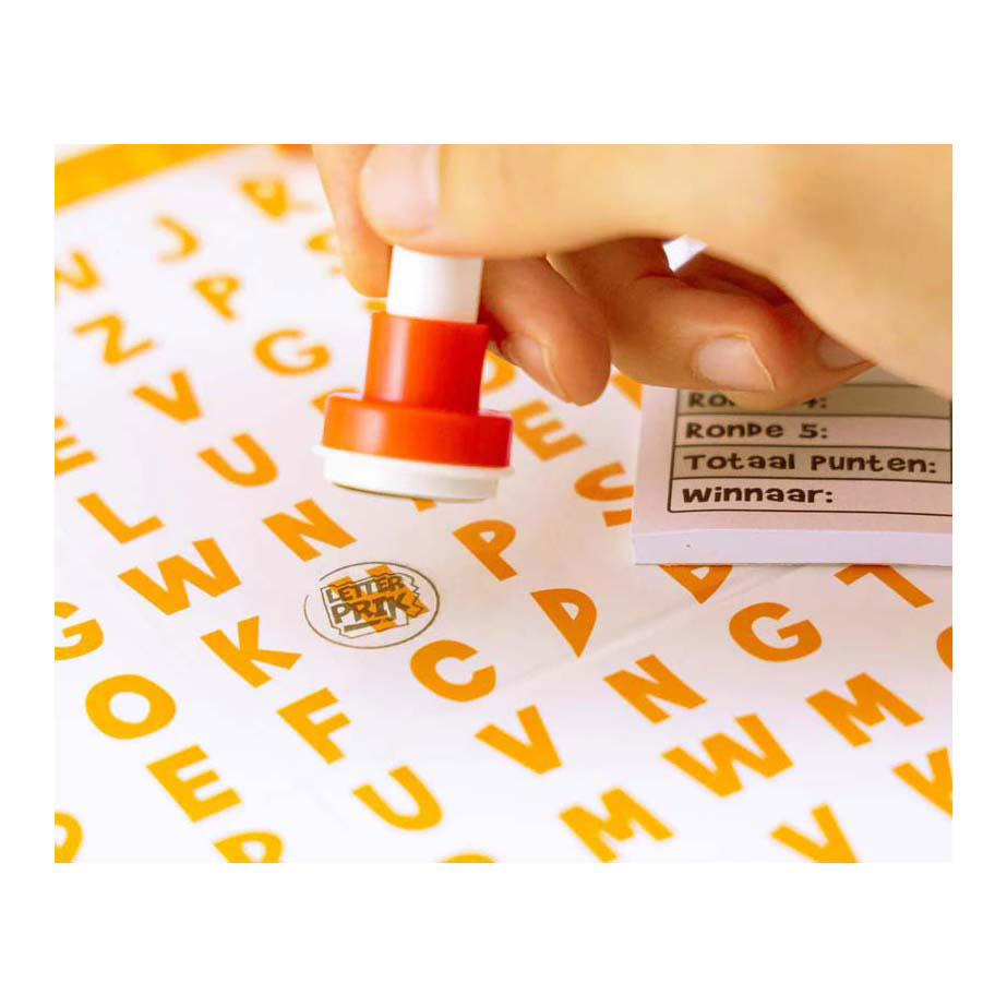 Intro pingion games - letterprik bordspel