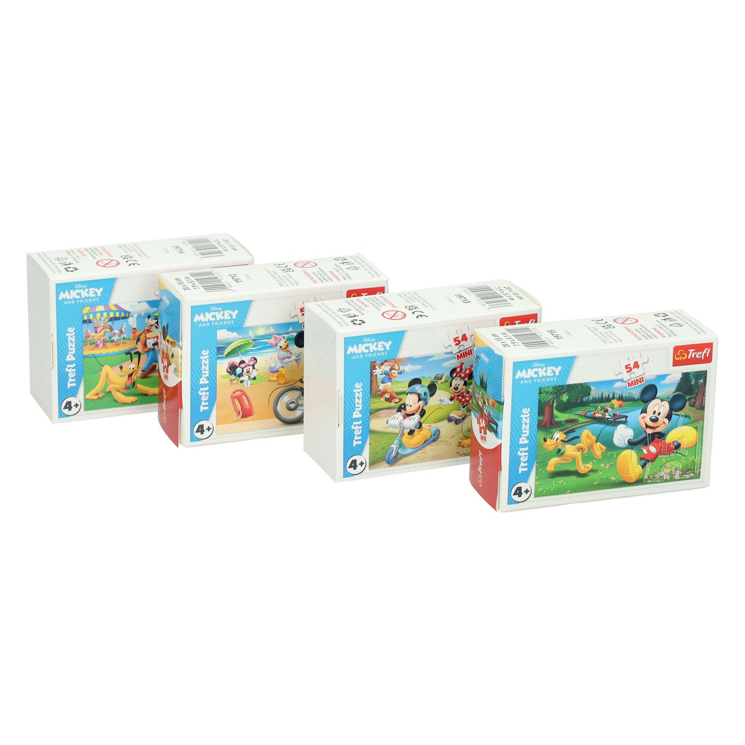 Disney mini puzzle characters - 54pcs.