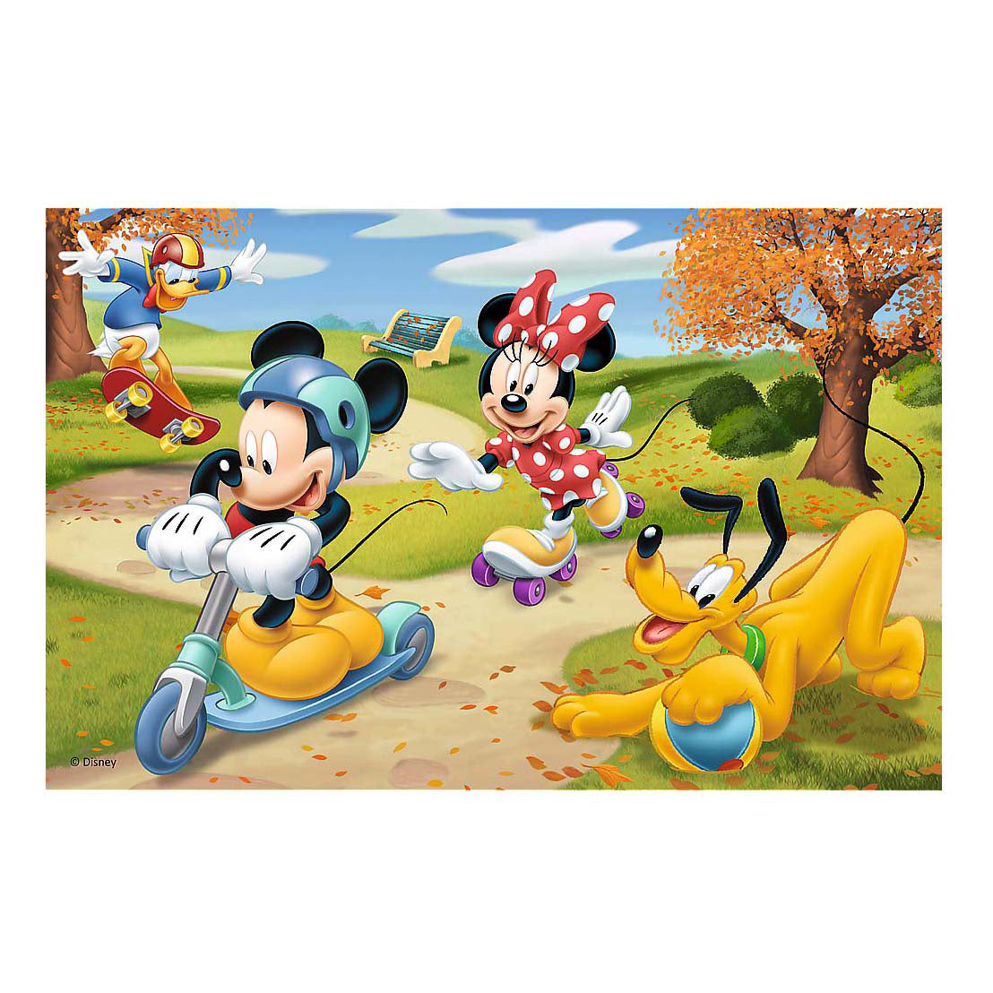 Personaggi mini puzzle Disney - 54 pezzi.