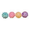 Noppen glitter knijpbal met balletjes - 8cm
