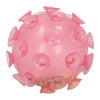 Noppen glitter knijpbal met balletjes - 8cm