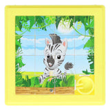 Schuifpuzzel dier - 8x8cm - afbeelding 3