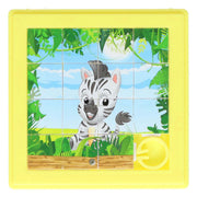 Schuifpuzzel dier - 8x8cm - afbeelding 3