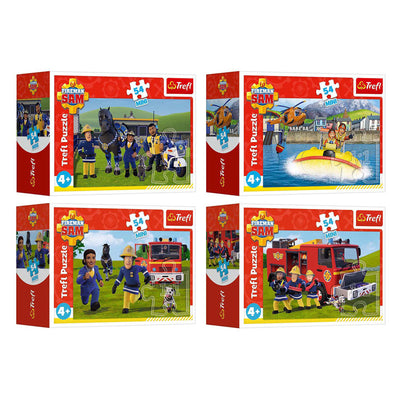 Mini puzzle Sam il pompiere - 54 pezzi.