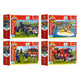 Mini puzzle Sam il pompiere - 54 pezzi.