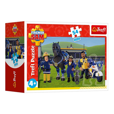 Mini puzzle Sam il pompiere - 54 pezzi.